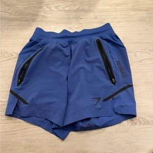 Gymshark Men's Athletic Shorts in Blue